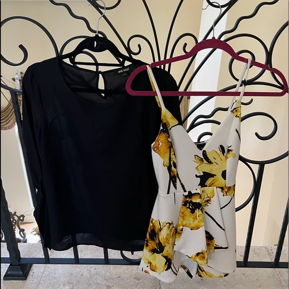 Nine West Dresses & Skirts - Top & Romper Set